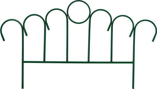 Изображение товара Изгородь декоративная Sima-Land Восход 49x415см 5 секций / 2083037 (зеленый)