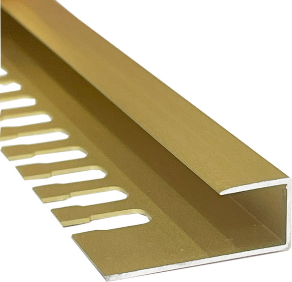 Изображение товара Профиль декоративный Profiling Окантовочный ПО-П10 (2.7м, золото матовый)