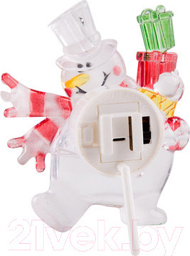 Изображение товара Световая фигурка Neon-Night Снеговик с подарком 501-022