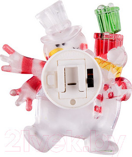 Изображение товара Световая фигурка Neon-Night Снеговик с подарком 501-022