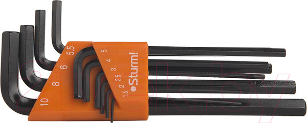 Изображение товара Набор ключей Sturm! 1045-04-10x10