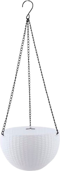 Изображение товара Кашпо BOTANICA Rattan (21x13.5см, белый)