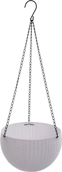 Изображение товара Кашпо BOTANICA Rattan (26x16см, белый)