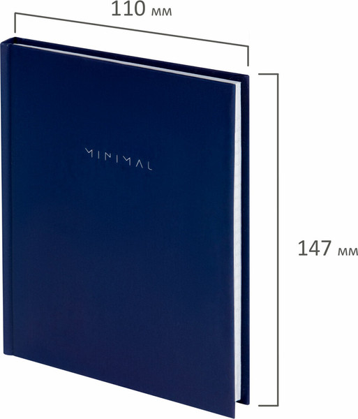 Изображение товара Ежедневник Brauberg 116447 (80л, синий)