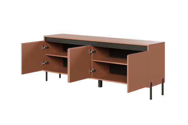 Изображение товара Тумба Black Red White Lubao RTV4D (античная латунь)