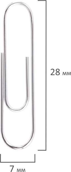 Изображение товара Скрепки Brauberg 271312 (100шт)