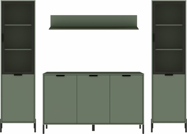 Изображение товара Полка Black Red White Paloma POL (дымчатый зеленый)