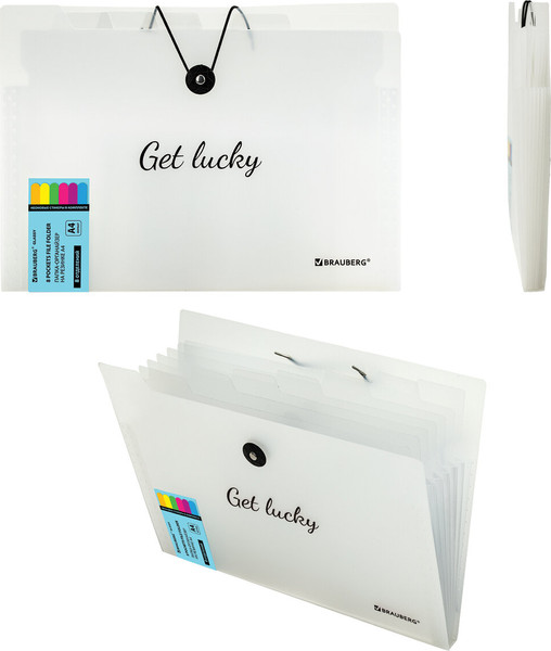 Изображение товара Папка для бумаг Brauberg 271928 (прозрачный)