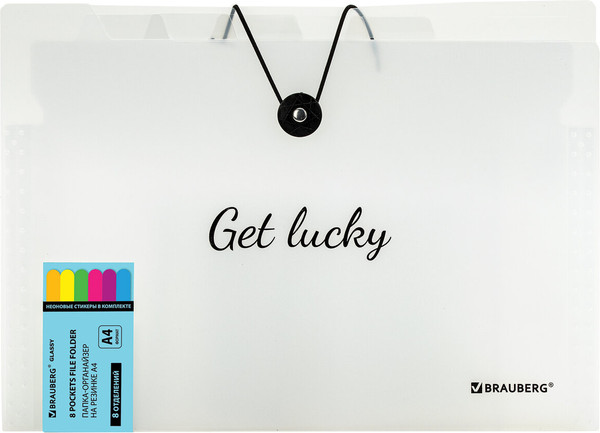 Изображение товара Папка для бумаг Brauberg 271928 (прозрачный)