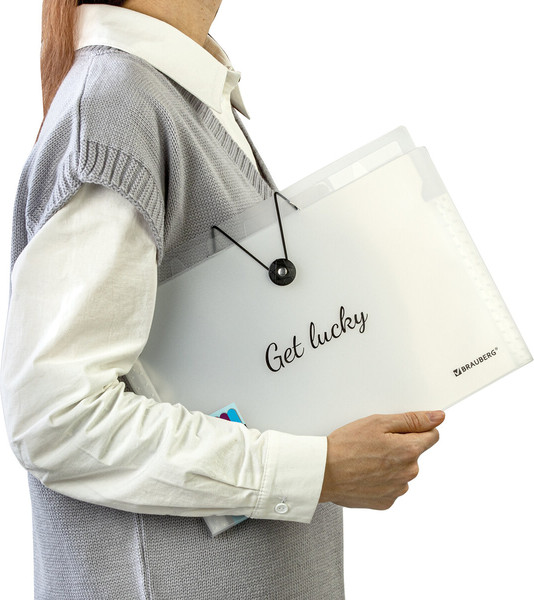 Изображение товара Папка для бумаг Brauberg 271928 (прозрачный)