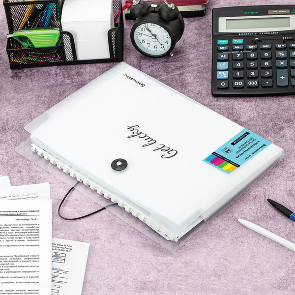 Изображение товара Папка для бумаг Brauberg 271928 (прозрачный)