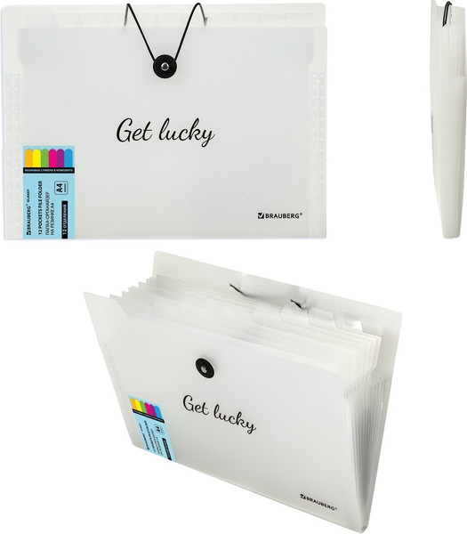 Изображение товара Папка для бумаг Brauberg 271929 (прозрачный)