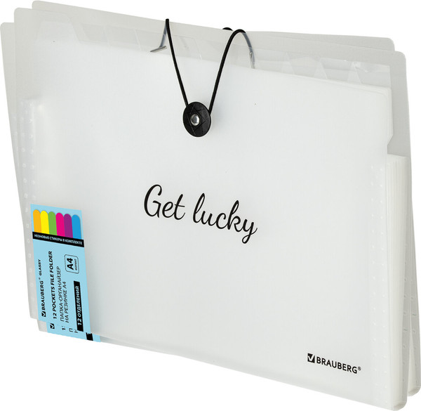 Изображение товара Папка для бумаг Brauberg 271929 (прозрачный)