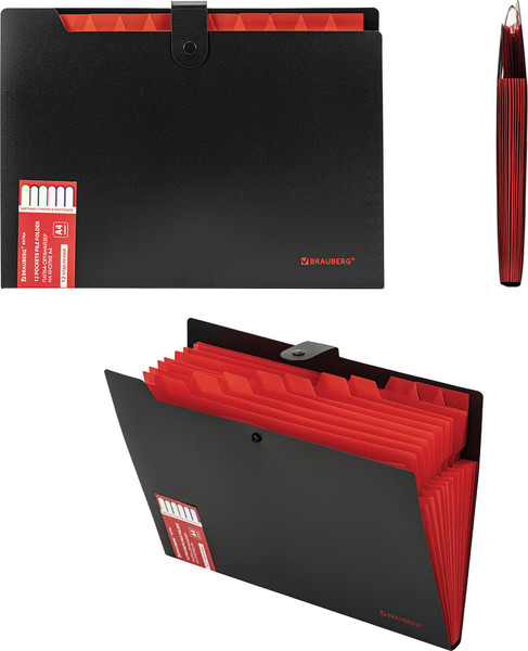 Изображение товара Папка для бумаг Brauberg 271934 (черный)
