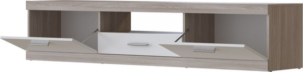 Изображение товара Тумба Black Red White Linn С ящиком 185x40x4 (ясень шимо/белый)