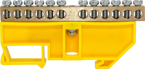 Изображение товара Шина заземления DEKRON 6x9-12 / AN0803-0016 (желтый)