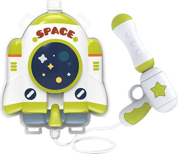 Изображение товара Бластер игрушечный PlayOkay Космический корабль с рюкзаком / P3064-1A