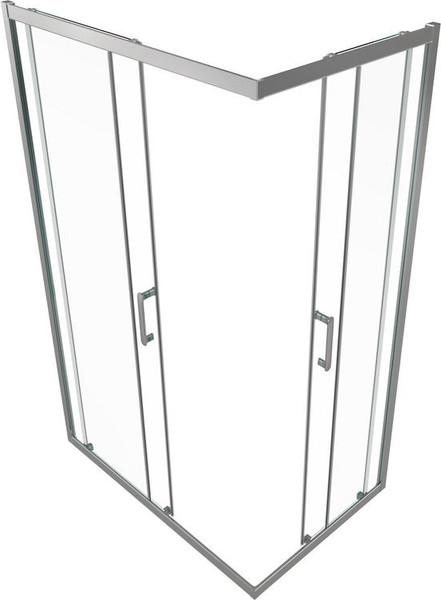 Изображение товара Душевой уголок Triton Фикс-Хром 120x80 (без поддона)