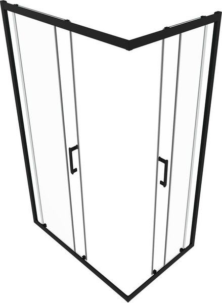 Изображение товара Душевой уголок Triton Фикс-Блэк 120x80 (без поддона)