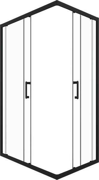 Изображение товара Душевой уголок Triton Фикс-Блэк 120x80 (без поддона)