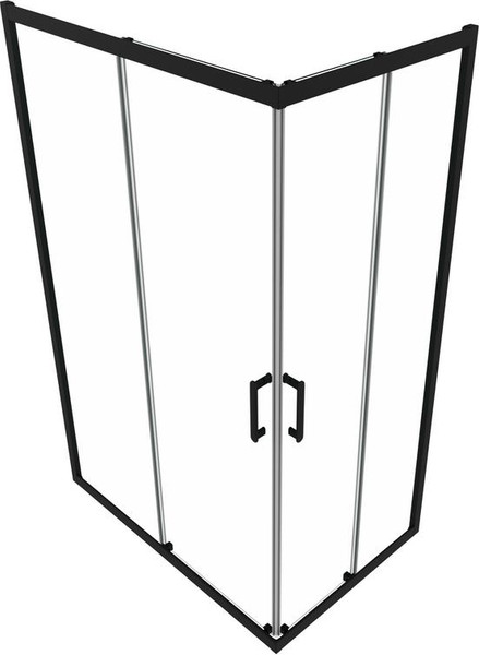 Изображение товара Душевой уголок Triton Фикс-Блэк 120x80 (без поддона)