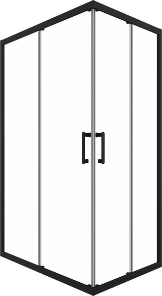 Изображение товара Душевой уголок Triton Фикс-Блэк 120x80 (без поддона)