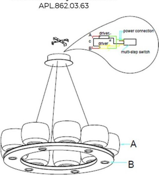 Изображение товара Люстра Aployt APL.862.03.63