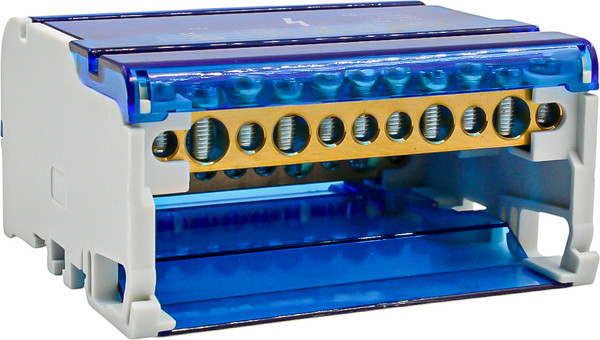 Изображение товара Шина нулевая в корпусе DEKRON На DIN-рейку 4x11 3L+PEN / AN0805-0004