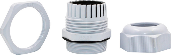 Изображение товара Кабельный ввод DEKRON PG-36 IP68 / 0807-0010 (серый)