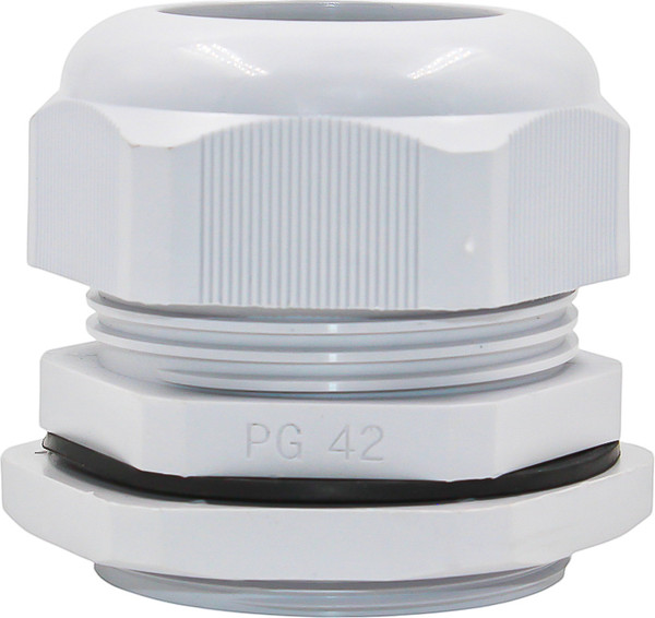 Изображение товара Кабельный ввод DEKRON PG-42 IP68 / 0807-0011 (серый)