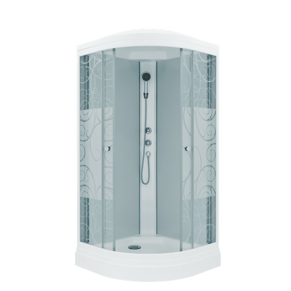 Изображение товара Душевая кабина Triton Узоры 90x90 А