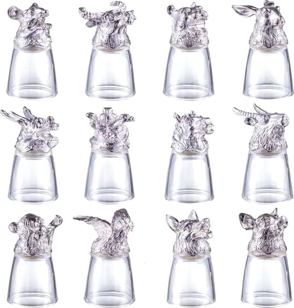 Изображение товара Набор рюмок Classmark Серебристый (12шт)