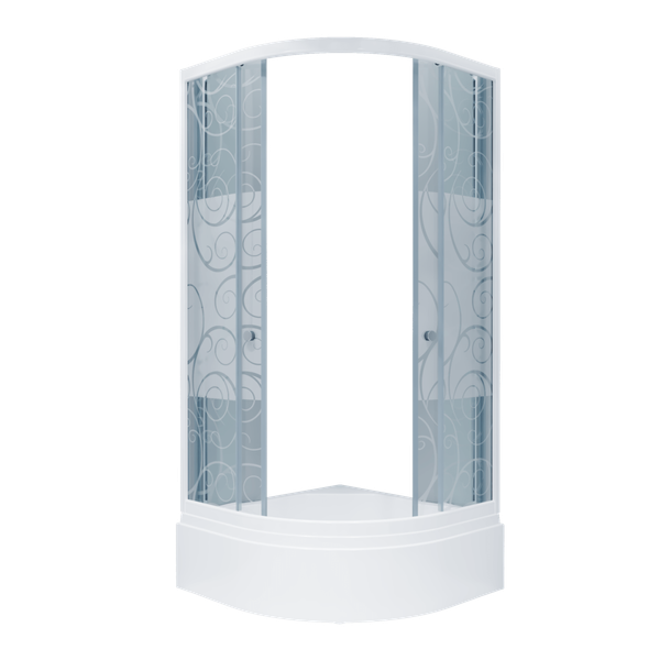 Изображение товара Душевой уголок Triton Узоры 90x90 В