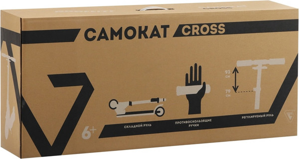 Изображение товара Самокат городской Graffiti Cross 230 / 10189559