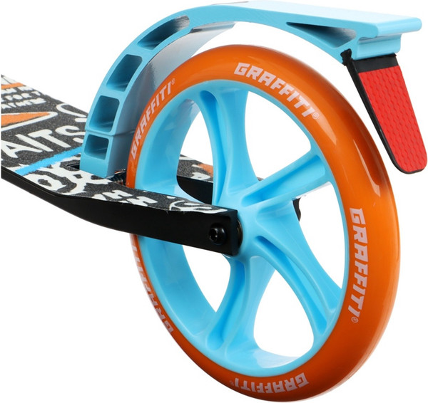 Изображение товара Самокат городской Graffiti Lux 200 / 10205138 (черный)