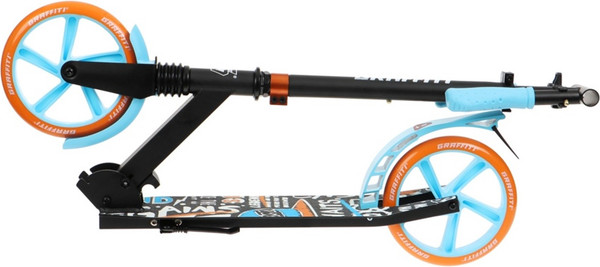 Изображение товара Самокат городской Graffiti Lux 200 / 10205138 (черный)