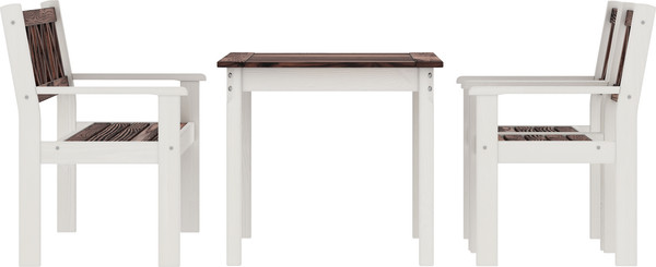 Изображение товара Комплект садовой мебели Sundays Ф-183 1/2/1 (орех/белый)