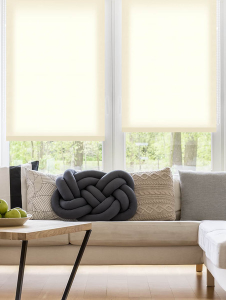 Изображение товара Рулонная штора Delfa Сантайм Роял СРШ-03Д 2813 (120x170, кремовый)