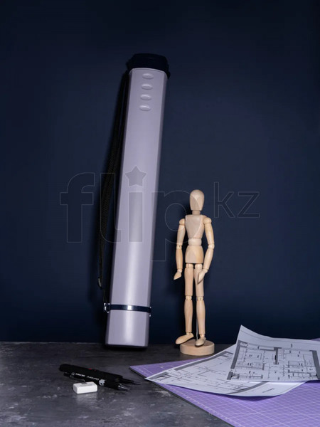 Изображение товара Тубус Малевичъ 195313 (серый)