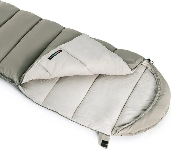 Изображение товара Спальный мешок Naturehike CNK2350WS023 M400 (зеленый, молния слева)