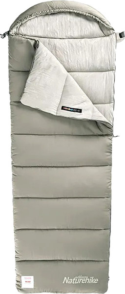 Изображение товара Спальный мешок Naturehike CNK2350WS023 M400 (зеленый, молния слева)