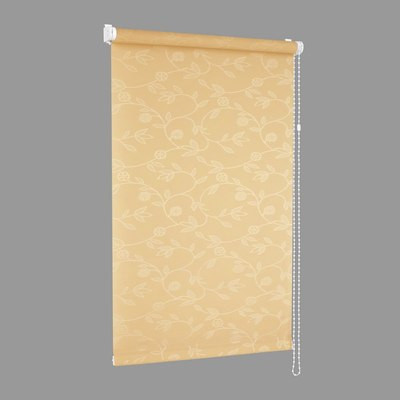 Изображение товара Рулонная штора Delfa Сантайм Жаккард Версаль СРШ-03Д 8702 (200x170, бежевый)