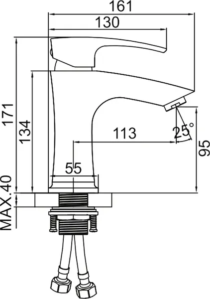 Изображение товара Смеситель Gerhans K11014D