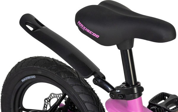 Изображение товара Детский велосипед Maxiscoo Space Deluxe Plus 14 2025 / MSC-S1442D (розовый матовый, разобранный, в коробке)