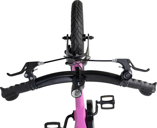 Изображение товара Детский велосипед Maxiscoo Space Deluxe Plus 14 2025 / MSC-S1442D (розовый матовый, разобранный, в коробке)