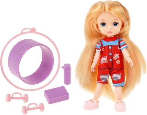 Изображение товара Кукла с аксессуарами Наша игрушка Спортсменка / 91087-G