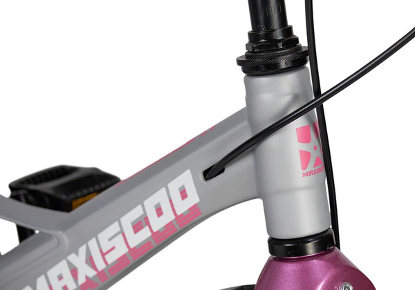 Изображение товара Детский велосипед Maxiscoo Space Deluxe Plus 14 2025 / MSC-S1443D (серый жемчуг, разобранный, в коробке)