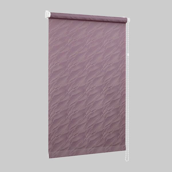 Изображение товара Рулонная штора Delfa Сантайм Жаккард Веда СРШ-03Д 879 (160x170, фиолетовый)