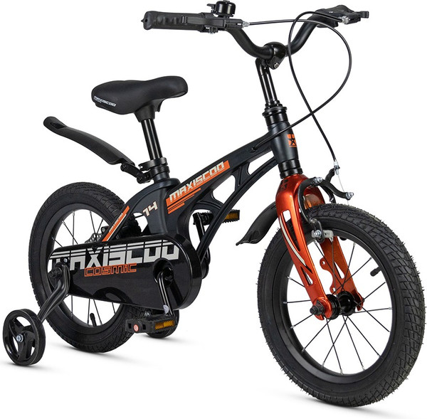 Изображение товара Детский велосипед Maxiscoo Cosmic Стандарт Плюс 14 2025 / MSC-C1445 (мерцающий графит)