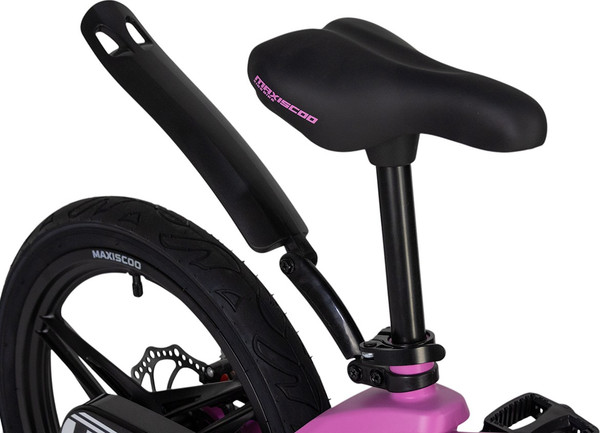 Изображение товара Детский велосипед Maxiscoo Cosmic Deluxe 18 2025 / MSC-C1843D (розовый матовый, разобранный, в коробке)